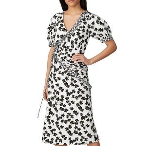 Floral Wrap Mini Dress by Whitney Port